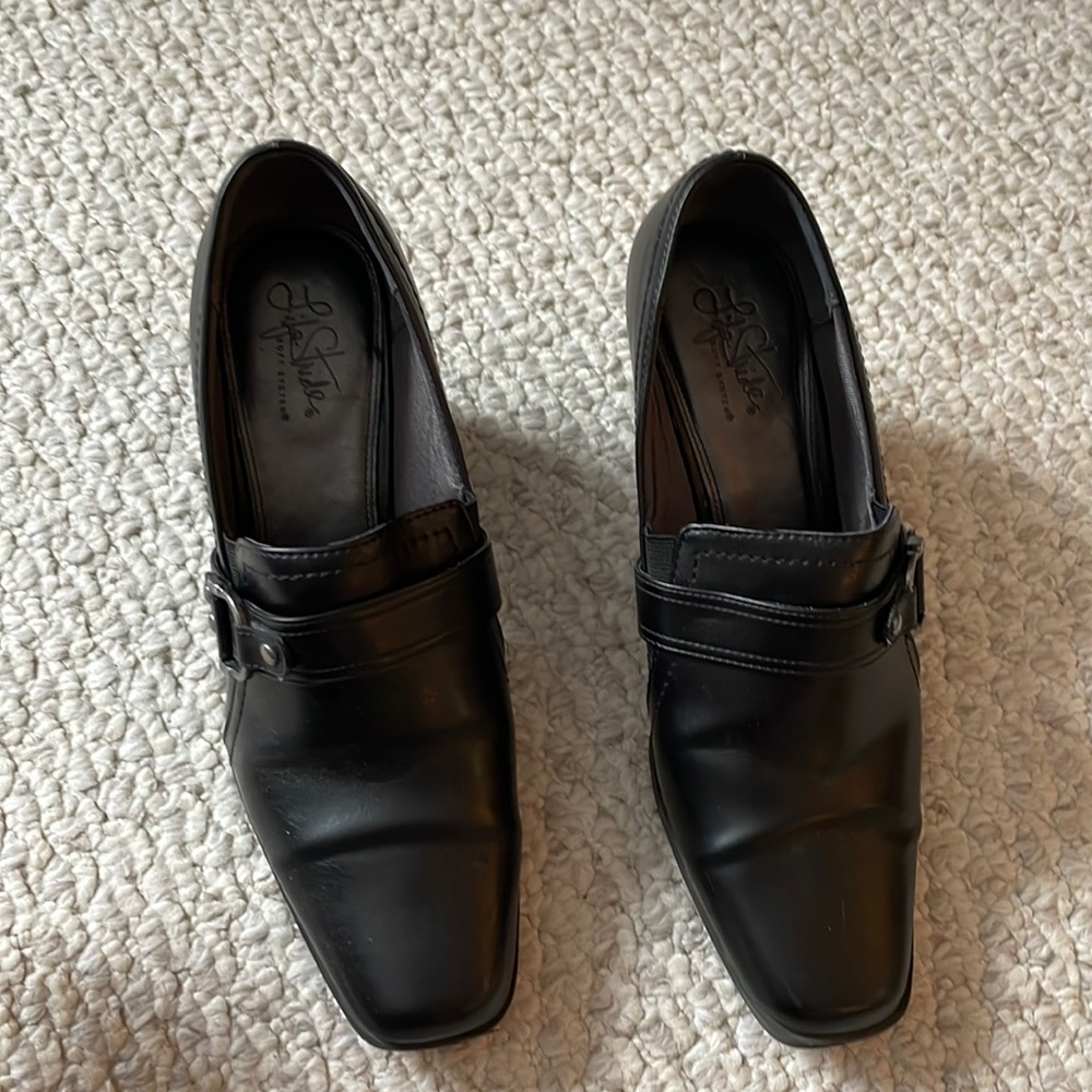 Life Stride Black Loafers
